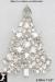 Christmas Tree Pin: All Clear Rhinestone Christmas Tree Pin