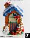 Christmas Gingerbread House Jeweled Trinket Box