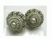 Dainty Vintage Sterling Silver 925 Screw On Earrings