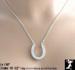 Horseshoe Necklace Carrie Bradshaw Sex & the City Horseshoe