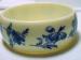 West Germany Blue and White Bangle Bracelet