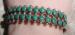 VINTAGE NATIVE AMERICAN TURQUOISE CUFF BRACELET!!!
