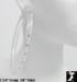 Lucite Earrings: Huge Clear Lucite Rhinestone Hoop Earrings