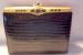 Vintage Ladies Faux Alligator Purse - Black