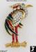 Bird Pin: Rhinestone Enamel Bird Pin, Bird Brooch Jewelry '
