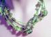 Gorgeous Green Art Glass Beaded Necklace