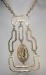 Large Bib Necklace With Cut Out Cameo