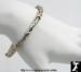 Stretch Bangle Bracelet: Kiss Stretch Bangle Bracelet Narrow