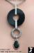 Long Art Deco Style Pendant Necklace: Art Deco Necklace