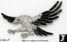 Eagle Pin: Rhinestone American Eagle Pin, Eagle Brooch '