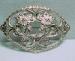 Sterling Silver and Marcasite Brooch