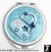 Purse Mirror: Mirror Compact, Rhinestone Pocketbook Mirror