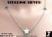 Alhambra Inspired Sterling Silver Mother Pearl Star Necklace