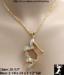 High Heel Shoe Rhinestone Fashion Sandal Pendant Necklace GT