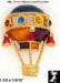 Hot Air Balloon Pin: Colorful Rhinestone Hot Air Balloon Pin